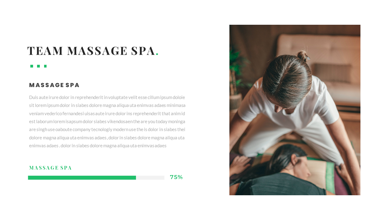 MASSAGE – SPA PowerPoint Template, Presentation Templates | GraphicRiver